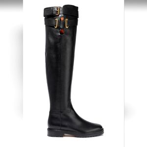 Valentino Garavani Authentic over the knee leather boots brand new size 37